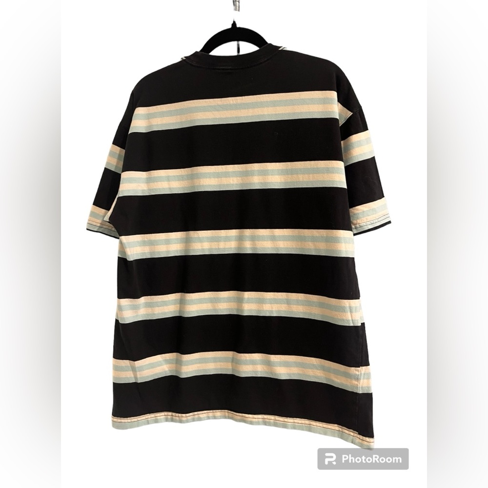NIKE SB Stripe Mens Black T-Shirt